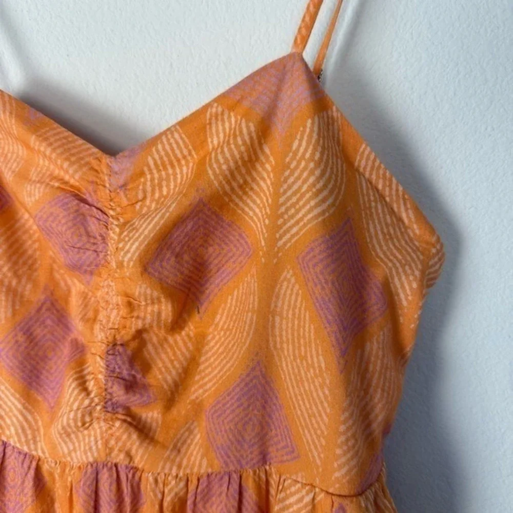 Anthropologie Orange Maxi Dress - Picture 5 of 13